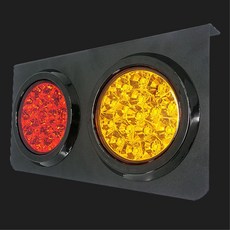 자동차용품 LED후미등 테일램프 사각 12v용 LED테일램프 보조등 탑차, 1개