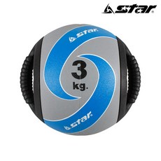 스타 듀얼핸들 메디슨 볼 ER160-030 (3KG), 1, 1개