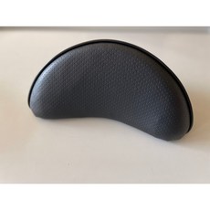 POSI 牛角後靠背枕頭, 單枕頭(無支架),黑