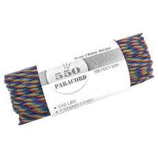 550LBS Paracord 7芯傘繩軍規拉力 彩虹camo 傘繩, 彩虹camo系列, 1個