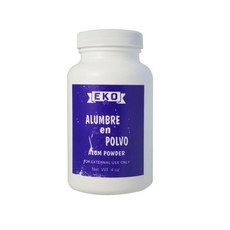 EKO Alumbre en Polvo 명반 파우더 113.4g(4온스) (2팩), EKO Alumbre en Polvo 명반 파우더 11