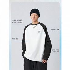 스키복 보드맨투맨 남녀공용 스노우보드복 기모 방수 라운드 맨투맨