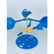 풍향계 DIY 수공예 과학실험 과제 모형 학생 과학기술 소제작 실험도구 기상관측 DIY키, 벌크 가방 1ea