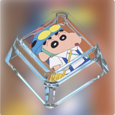 짱구는 못말려 투명 그림 기계식 키보드 키캡, 1개, 003