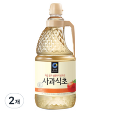 대상 청정원 사과식초, 1.8L, 8개