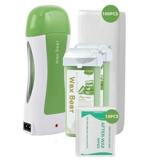 NORDITION Wax Beer滾輪式蠟條攜帶套裝組：蜜蠟除毛、熱蠟除毛、軟蠟適用，方便快速的家用除毛方案, 1個, CWH-003