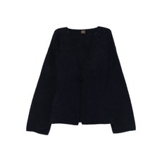 보스 크루 넥 가디건