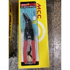 日本MCC 鋼材鋒利耐用 人體工學手柄設計, 1個, 鐵皮剪刀,SC0201