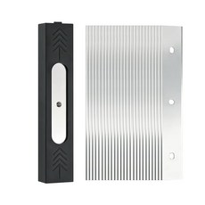 RockRose 스크레이퍼용 15.2cm(6인치) 더블 엣지 스테인리스 스틸 교체 블레이드 - 전문적인 창문 필름 설치 홈 틴트 및 유리 청소를 위한 튼튼하고 매우 날카로운