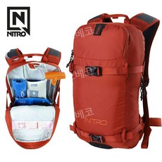 NITRO 스키 백팩 14L 스포츠 하이킹 가방, G
