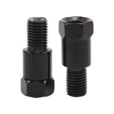 機車鋁合金手機支架增高螺絲 把手/後照鏡款 摩托車手機架, 10MM螺絲*2入加長（請見規格敘述圖）