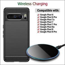 케이스 포함 무선 충전기 표시기 구글 픽셀 8a 6 프로용 고속 패드 15W, 03 for Pixel 7 Pro