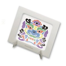 그니스토어 데코샌드 액자 도깨비 미술교육재료 칼라샌드