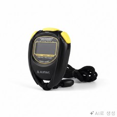모두상회 디지털 초시계 무소음타이머, 블랙계열, 1개, 블랙