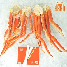 [싼크랩] 5L 사이즈 25년 조업 스노우크랩 러시아대게 박달자숙대게 섹션 2kg 5kg, 1박스, H_2kg