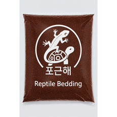 포근해 육지거북 파충류 코코피트 6L 양많은 바닥재, 1개