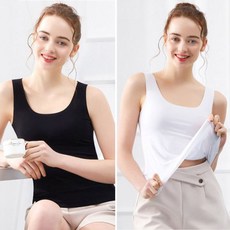 자켓이너웨어 여성 심리스 민소매 티셔츠 ELC-1010