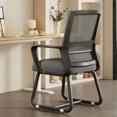 의자 독서실 허리편한 등받이 고정체어 회의실 메쉬의자 공부, U01KSS17ZDAAPXW5667QC9G8Z8-003, C. B