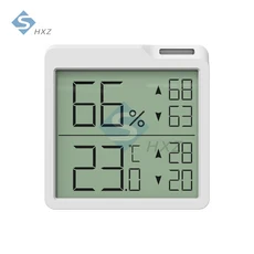 -20-60 ℃ 온도 및 측정기 LCD 디지털 디스플레이 감지 실내 스틱 행 디자인, 02 white, 01 CN