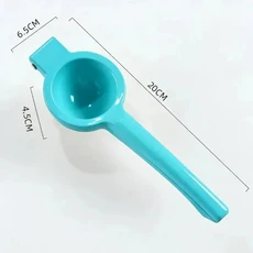 휴대용 실용적인 수동 레몬 착즙기 주방용 오렌지 미니, 01 Turquoise Blue