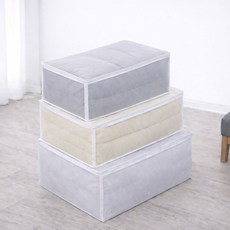 이불보관함 대용량 옷정리 수납함, 1개, 반투명