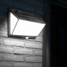 사는잼 LED 태양광 벽부등 태양열 정원등 모션 센서 벽등 조명 468구