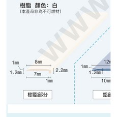 JFE 琺瑯壁板收邊條】鋁製見切收邊條 鋁製L型大轉角收邊條 鋁製T型收邊條 樹脂見切收邊條 收邊條