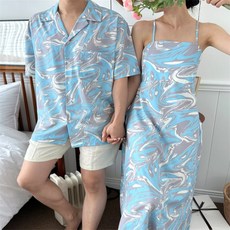 끈이스토어 남녀 커플 비치웨어 썸머룩 커플룩 바캉스룩