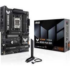 ASUS TUF 게이밍 B650-PLUS WiFi AMD B650 AM5 Ryzen 데스크탑 9000 8000 및 7000 ATX 마더보드 14개 전원 스테이지 PCIe 5.0, TUF Gaming, B650E-Plus|M.2x3|W