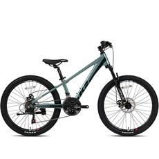 케이투바이크 토크 S3 24인치 시마노21단 이너케이블 입문용 MTB 자전거, 1개, 157cm, 에메랄드 그린