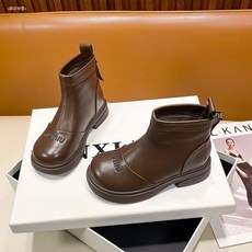 兒童真皮馬丁靴女童靴子單靴二棉靴