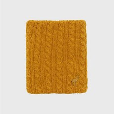 【體溫魔術師】莫蘭迪色系雙層圍脖 MIT台灣製 針織加厚脖套 秋冬文青保暖配件, 芥黃, 1個