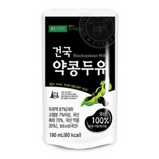 건국유업 약콩두유, 190ml, 180개