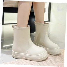 심플 레인부츠 여성용장화