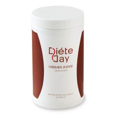 Diete Day 高蛋白可可風味奶昔粉, 750g, 1罐