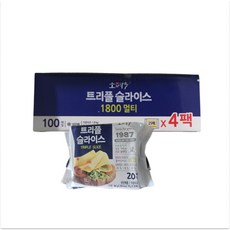 동원 트리플 슬라이스치즈 100매 1.8kg(18gx100매), 18g, 100개