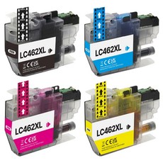 넘버원잉크 LC462XL 대용량 호환잉크카트리지 MFC-J3940DW/MFC-J2740DW, 1개, 검정 대용량(Black)