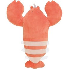 리브하트 루미즈 파티 바닷가재 모찌모찌 안고자는 인형 쿠션 M 63cm 바디필로우, 단품