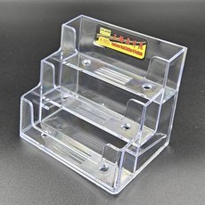 3단 아크릴 쿠폰 명함집 꽂이 케이스 홀더 사진 통rio6+6aqS