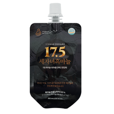 흑마늘진액 17.5 세자녀 흑마늘즙 발효 숙성 액기스, 90개, 80ml