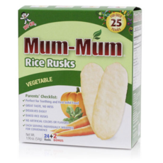 멈멈 쌀과자, 야채맛, 54g, 2세트