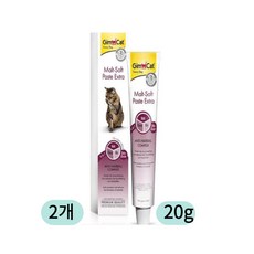 짐펫 짐캣몰트 헤어볼 20g 1+1 (26/9월), 2개