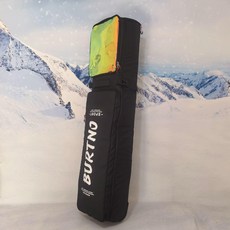 스키 휠백 캐리어 수납 멀티백 스노보드 백팩 장비 대용량 가방, 1개, 블랙 TPU