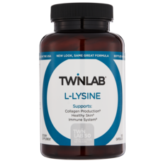 TWINLAB 賴氨酸膠囊 500mg, 100顆, 1罐