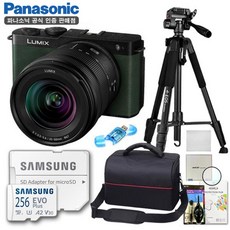 파나소닉 정품 루믹스 DC-S9 + S 20-60mm KIT/디럭스 삼각대 패키지 8종세트/256G/TJ, 그린