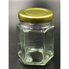 【瓶安】RP28 六角玻璃瓶 - 醬菜瓶、萬用瓶, 詳見包裝, 詳見包裝, 一箱(50支)