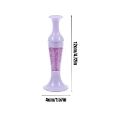 다이아몬드 아트 펜 꽃병 모양 드릴 펜 다이아몬드 페인팅 펜 5D 다이아몬드 페인팅 액세서리 도구 매니큐어 도구, Purple