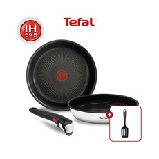 [테팔] [한정수량] 인덕션 티타늄2X 매직핸즈 뉴이모션 트라이미 3종세트(+비앤비뉴 뒤집개), 혼합색상, 1세트, 매직핸즈 3종세트