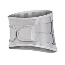 허리 보호대 통기성 요추 하부 지지 벨트 좌골신경통 척추측만증용, 1개, 2. XXL 77.5kg-95kg