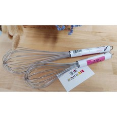 樸樂烘焙材料 日本QueenRose不銹鋼打蛋器 (日本霜鳥製作) 30cm/25cm - 攪拌器NO165 NO164, 1個, 25cmQueenRose不銹鋼打蛋器